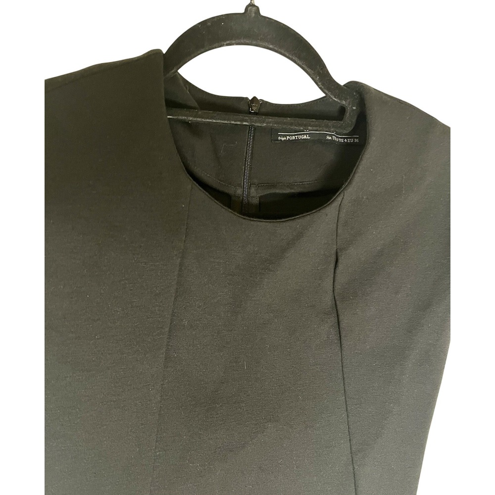 AllSaints Daphne Dress Black 4 - Picture 6 of 11